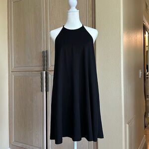 Zara Halter Black Mini Dress